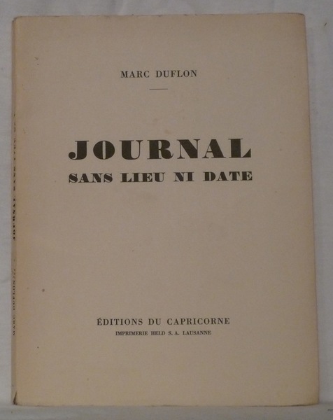 Journal sans lieu ni date.