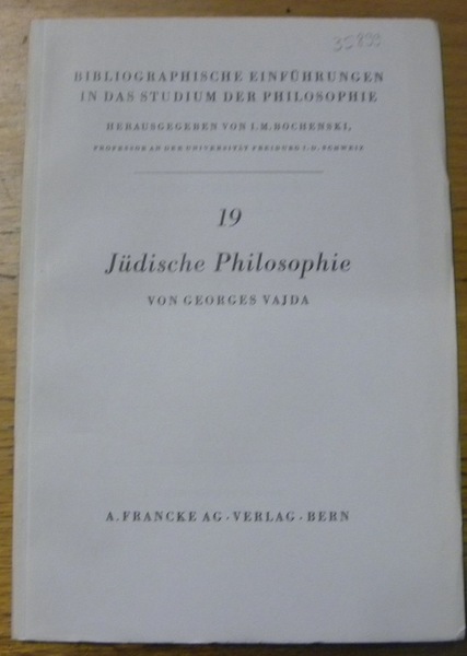 Jüdische Philosophie. Bibliographische Einführungen in das Studium der Philosophie 19