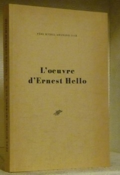L’oeuvre d’Ernest Hello. Thèse.