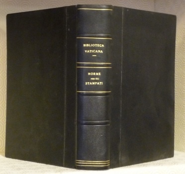 Biblioteca Apostolica Vaticana. Norme per il catalogo degli stampati. Seconda …