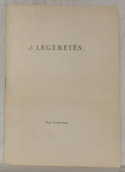 13 légèretés.