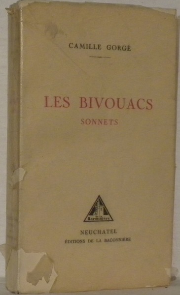 Les bivouacs. Sonnets.