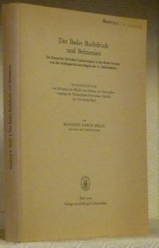 Der Basler Buchdruck und Britannien. Die Rezeption britischen Gedankenguts in …