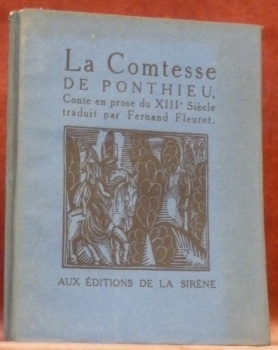 La Comtesse de Ponthieu. Conte en prose du XIIIe Siècle …