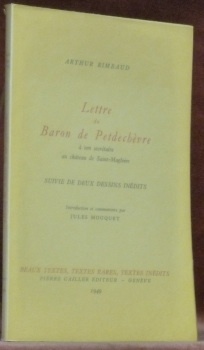 Lettre du Baron de Petdechèvre à son secrétaire du chateau …