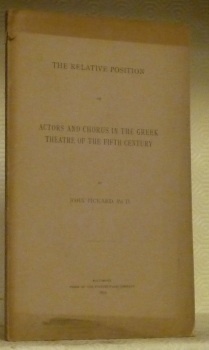 The relative position of actors and chorus in the greek …