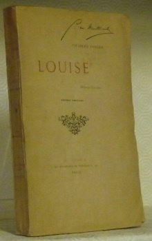Louise. Roman lyrique. Edition princeps.