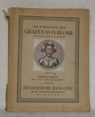 Die Bibliothek der Grafen von Blome auf Schloss Salzau in …