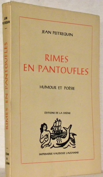 Rimes en pantoufles. Humour et poésie.