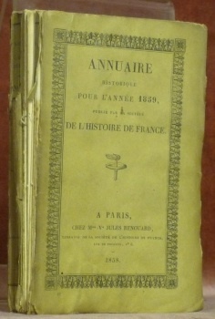 Annuaire historique pour l’année 1859. Publié par la société de …