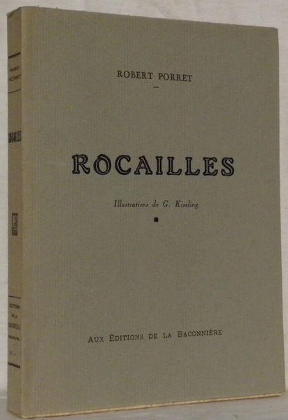 Rocailles. Illustrations de G. Kissling.