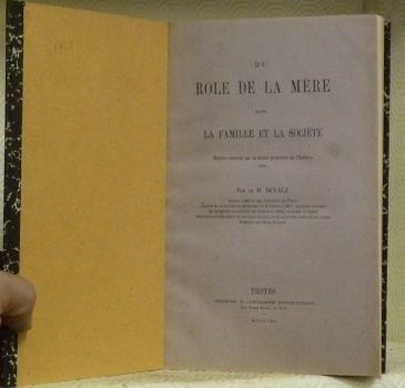 Du rôle de la mère dans la famille et la …