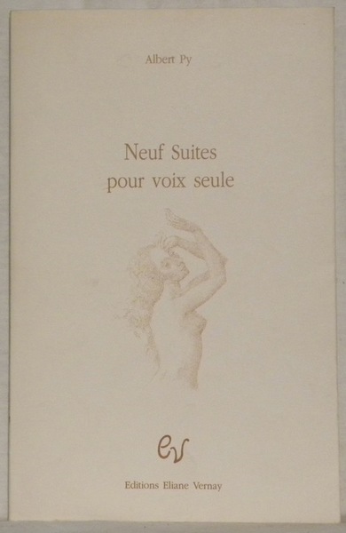 Neuf suites pour une voix seule.