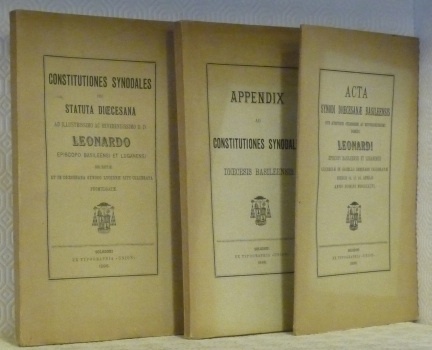 CONSTITUTIONES SYNODALES seu Statuta Dioecesana ab illustrissimo ac reverendissimo D. …
