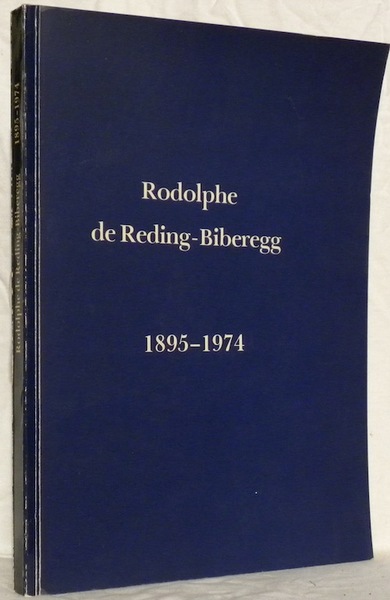 REDING-BIBEREGG, Rodolphe (1895-1974).