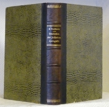 Geschichte der jüdischen Apologetik als Vorgeschichte des Christenthums.