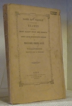 Examen doctrinae Macarii Bulgakow Episcopi Russi schismatici et Iosephi Langen …