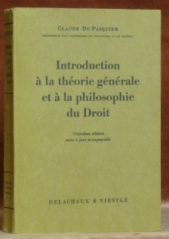 Introduction à la théorie générale et à la philosophie du …