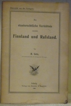 Das staatliche Verhältnis zwischen Finnland und Russland.