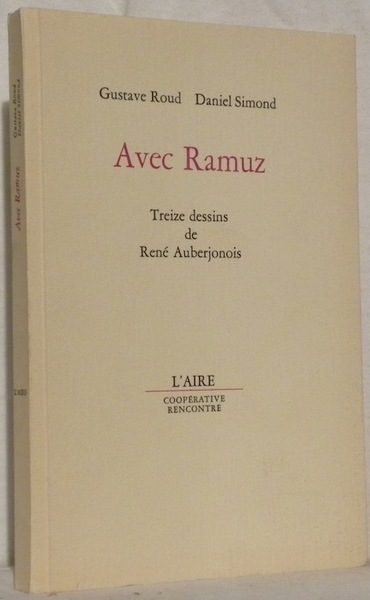 Avec Ramuz. 13 illustrations de René Auberjenois.