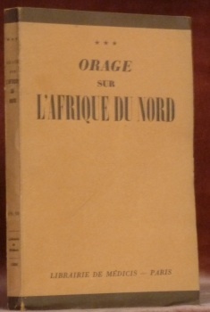 Orage sur l’Afrique du Nord.