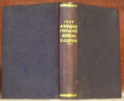 Schweizer Pestalozzikalender 1929.