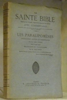 La sainte Bible. Texte de la vulgate, traduction française en …