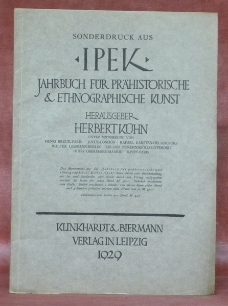 JAHRBUCH für Altertumskunde. Hrsg. von der Zentral-Kommission für Erforschung und …