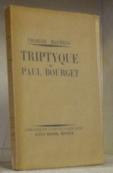 Triptyque de Paul Bourget. 1895 - 1900 - 1923.