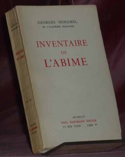 Inventaire de l’abîme. 1884-1901.