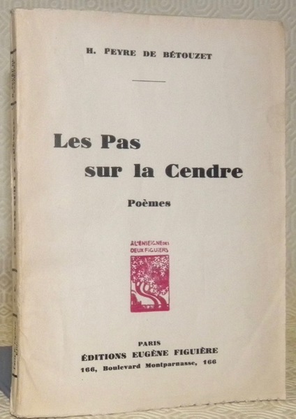 Les pas sur la cendre. Poèmes.