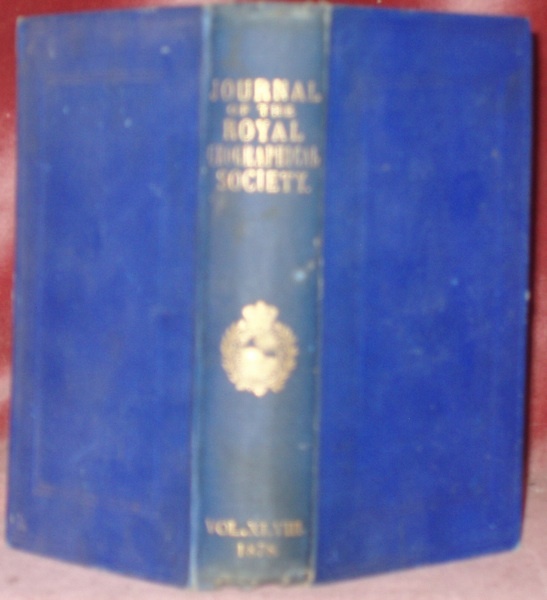 The Journal of the Royal Geographical Society. Vol. XLVIII.