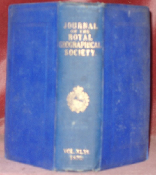 The Journal of the Royal Geographical Society. Vol. XLVI.