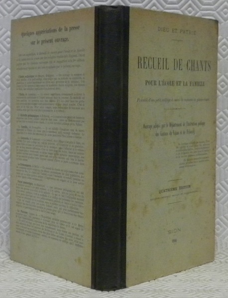 Recueil de chants pour l’école et la famille. Précédé d’un …
