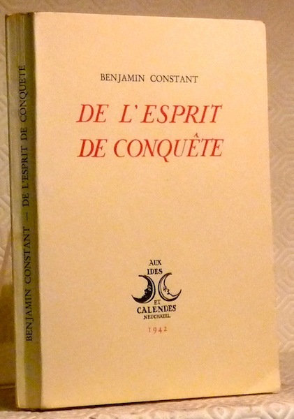 De l’esprit de conquête.