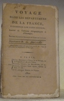 Voyage dans les départemens de la France, Enrichi de tableaux …