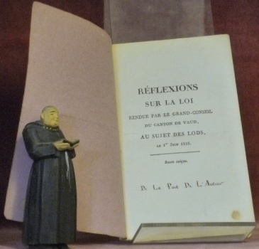 REFLEXIONS sur la Loi rendue par le Grand-Conseil du Canton …
