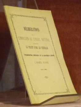 Délibérations de la commission du Conseil National concernant le projet …