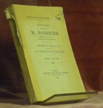 Discours prononcés par M. Poirrier, sénateur de la Seine, rapporteur …