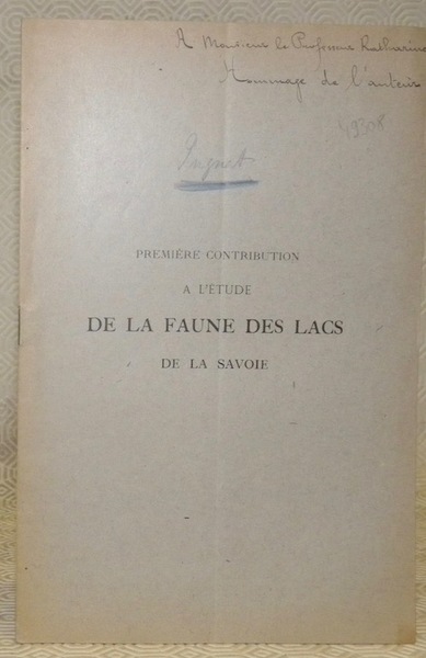 Première contribution à l’étude de la faune des lacs de …