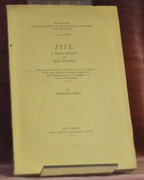 Tite a tragi-comedy by Jean Magnon.