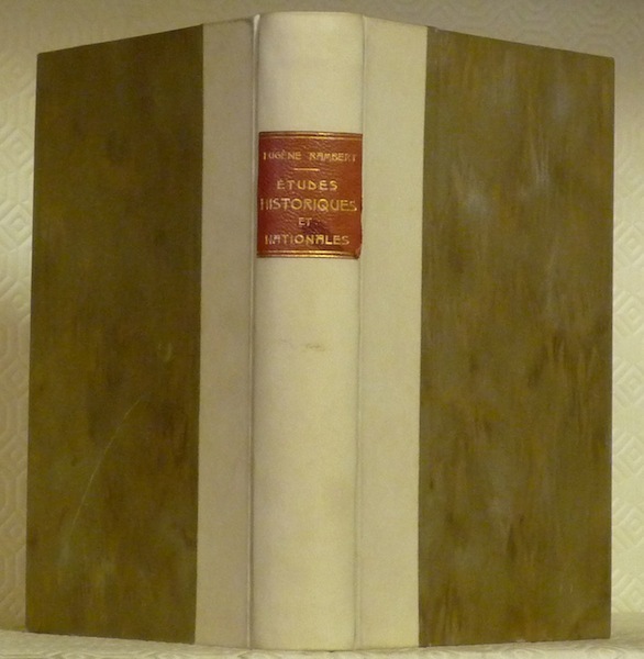Etudes historiques et nationales. Les Alpes suisses.