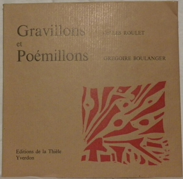 Gravillons et Poémillons.