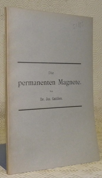 Die permanenten Magnete. Diss.