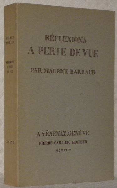 Réflexions à perte de vue. Collection Ecrits de Peintres.