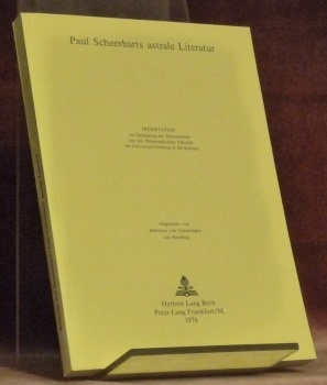 Paul Scheerbarts astrale Literatur. Diss.