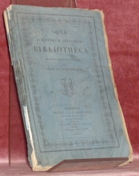 Nova Scriptorum Latinorum Bibliotheca ad optimas editiones recensita.