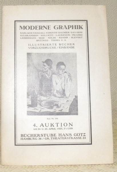 Moderne Graphik. Barlach - Chaggall - Corinth - Daumier - …