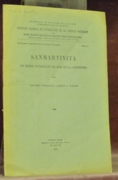 Sanmartinita un nuevo tungstato de zinc de la Argentina.