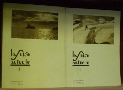 LA SUISSE Actuelle. (Deux volumes).